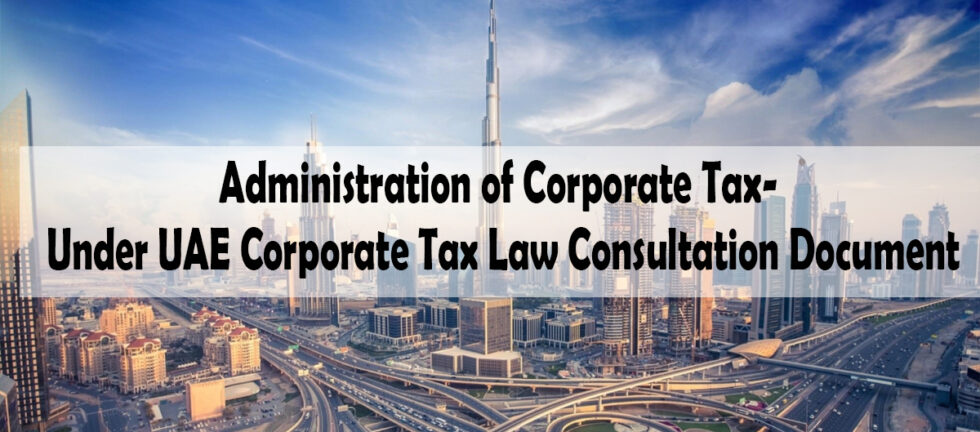 Administration of Corporate Tax