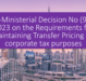 UAE-Ministry of Finance issues decision on transfer pricing documentation requirements for corporate tax purposes
